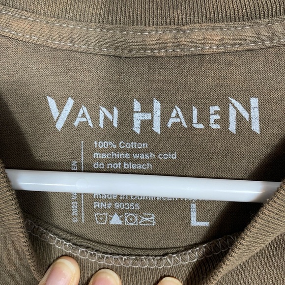 Van Halen World Tour T shirt size large - Picture 3 of 8